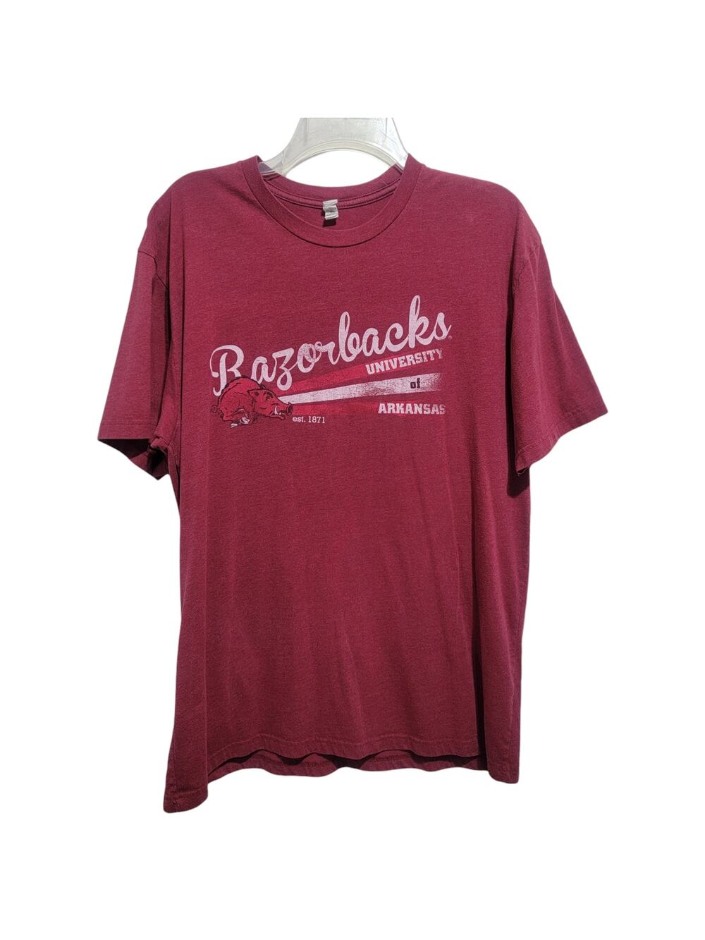 Next Level Apparel Unisex Vintage Inspired Razorback TShirt XL